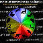 signes astrologiques amérindiens