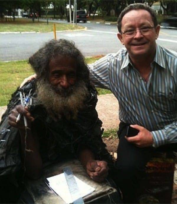 But out of Raimundo's newfound notoriety emerged one very unexpected person: his long-lost brother. After connecting via Facebook, his brother asked Raimundo to live with him. 