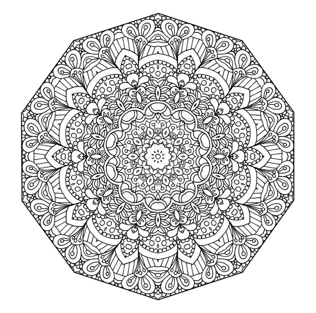 mandala coloring pages complicated quotes - photo #2