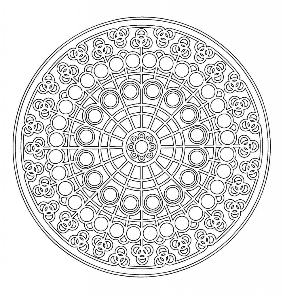  coloriage de mandalas