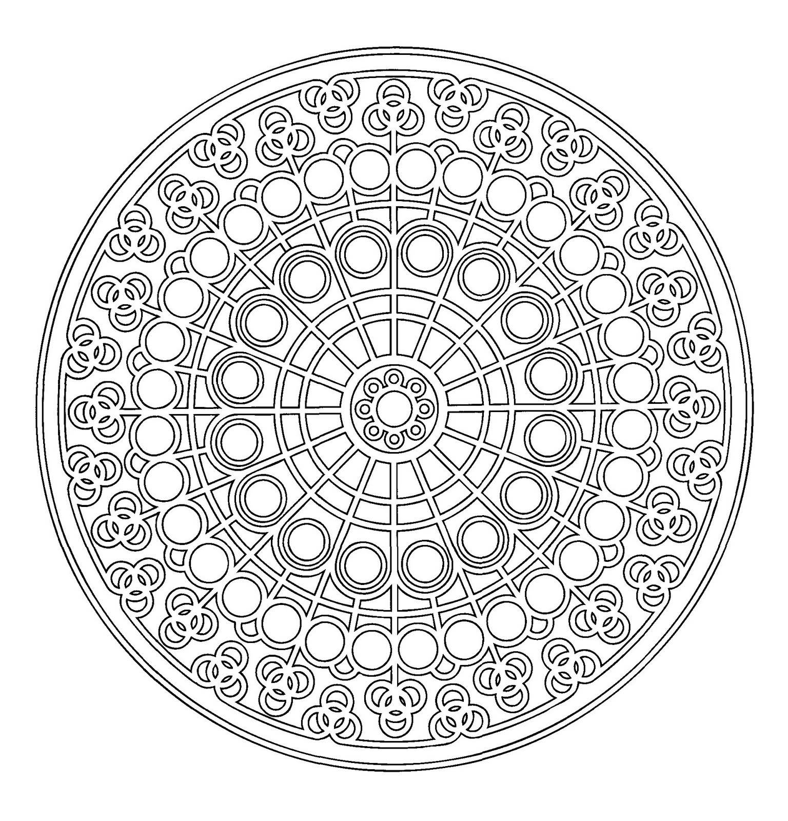 Mandalas et coloriages abstraits imprimables pour soulager le stress et aider   méditer