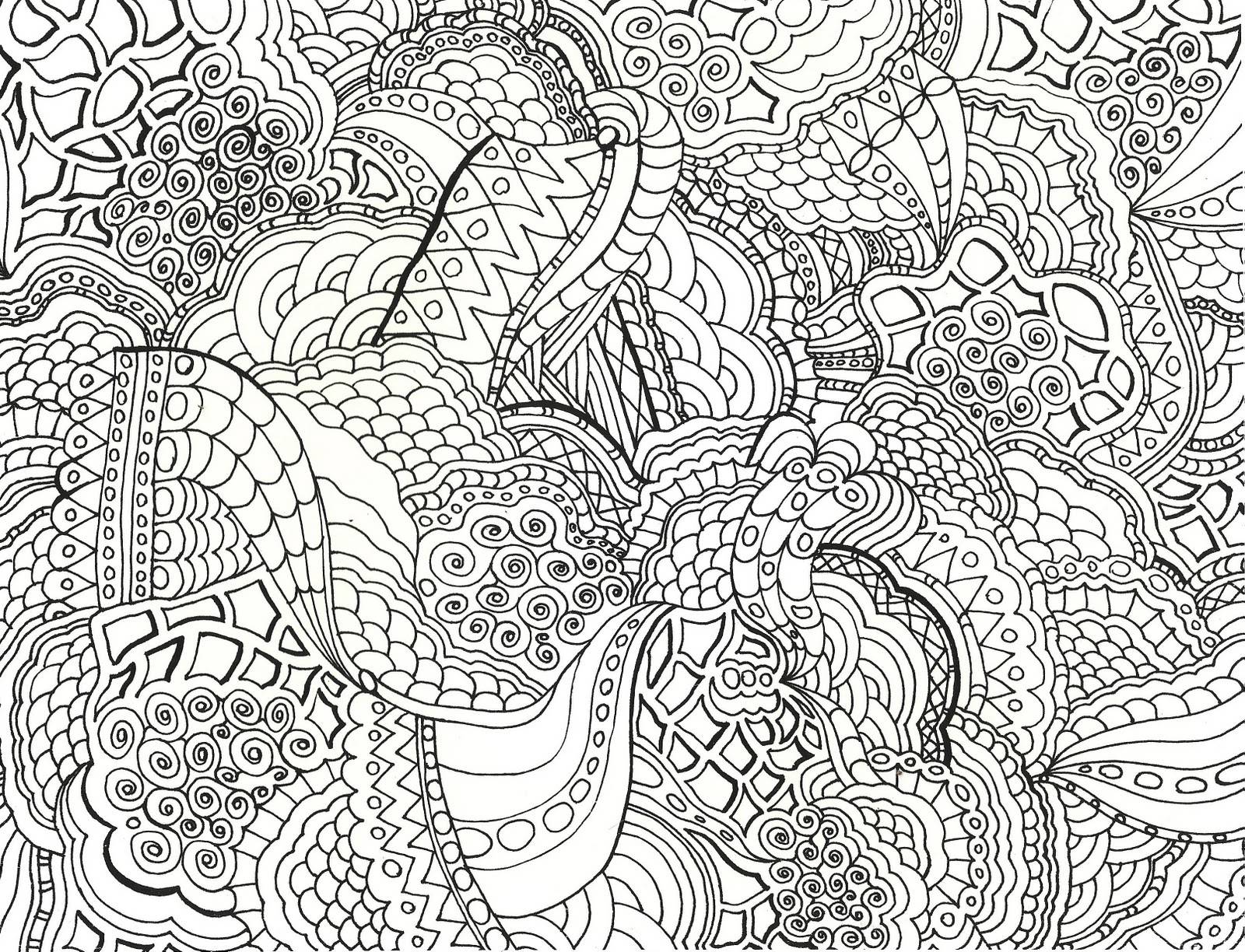 Mandalas et coloriages abstraits imprimables