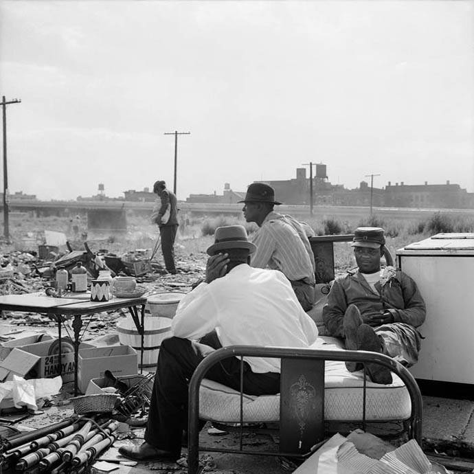 Maxwell Street, Chicago, IL. 1962