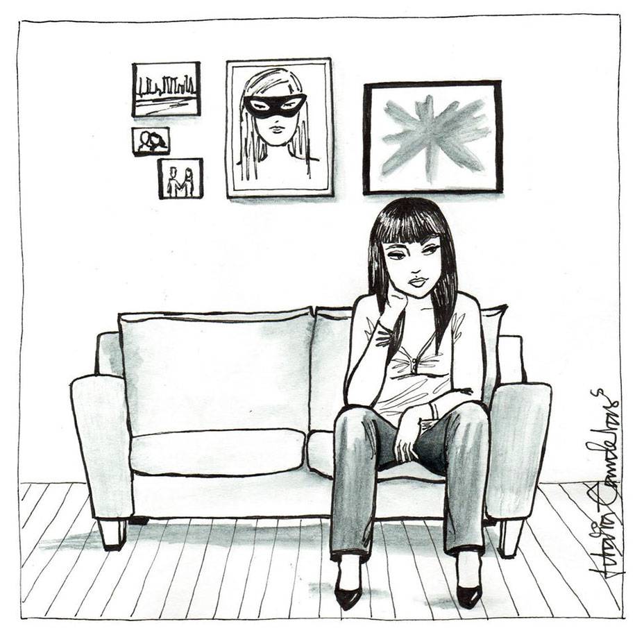 single-woman-drawings-alone-postmodern-loneliness-idalia-candelas-6