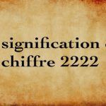 signification chiffre 2222