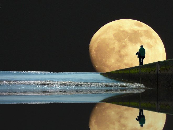 Pleine lune et Eclipse lunaire du 7 Août 2017 Les gardiens