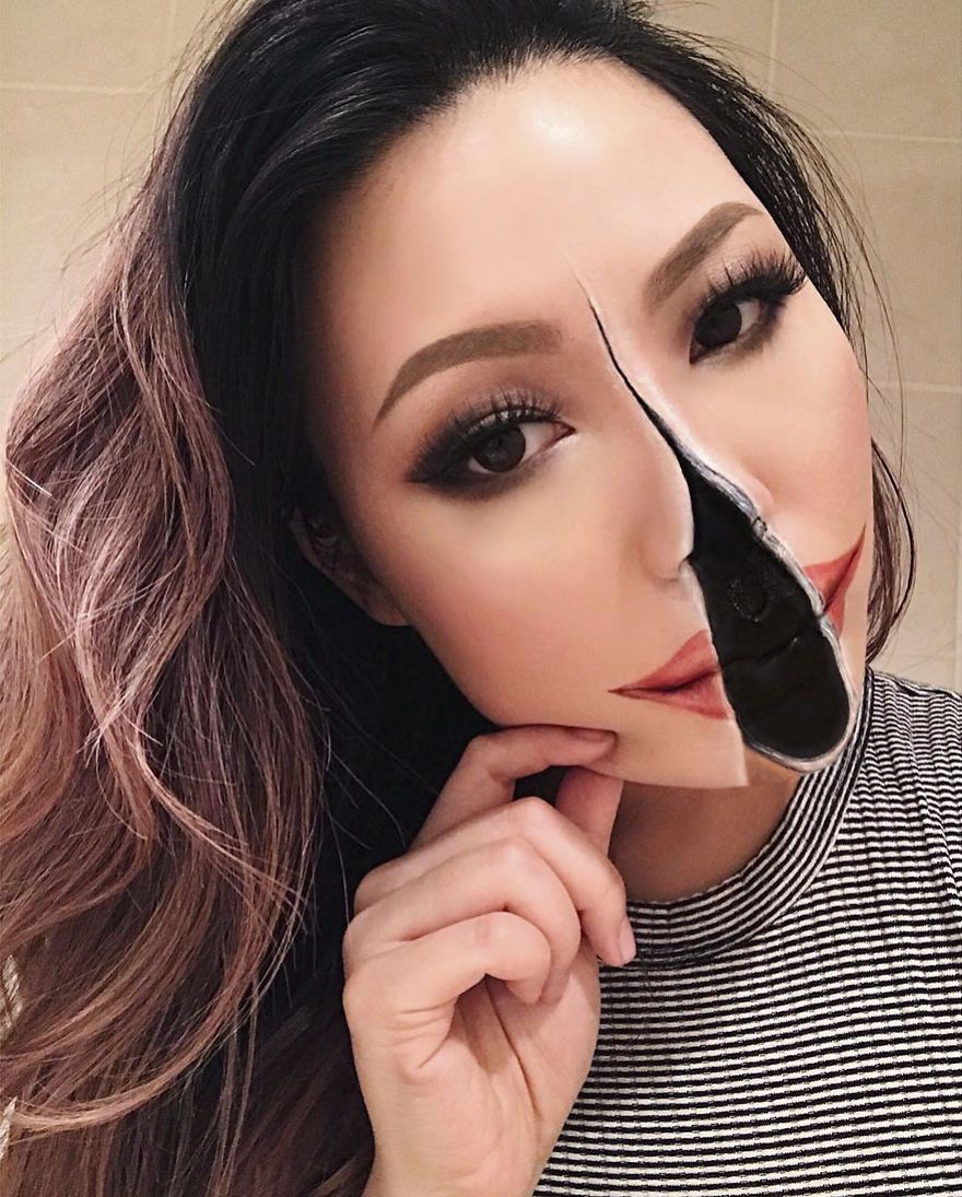 Optical-illusion-make-up-mimi-choi