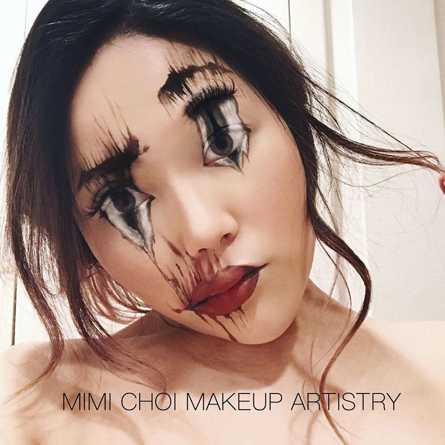 Optical-illusion-make-up-mimi-choi