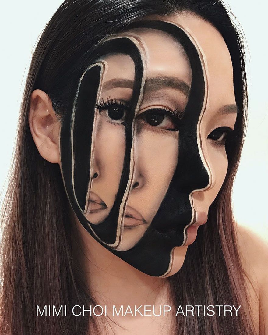 Optical-illusion-make-up-mimi-choi