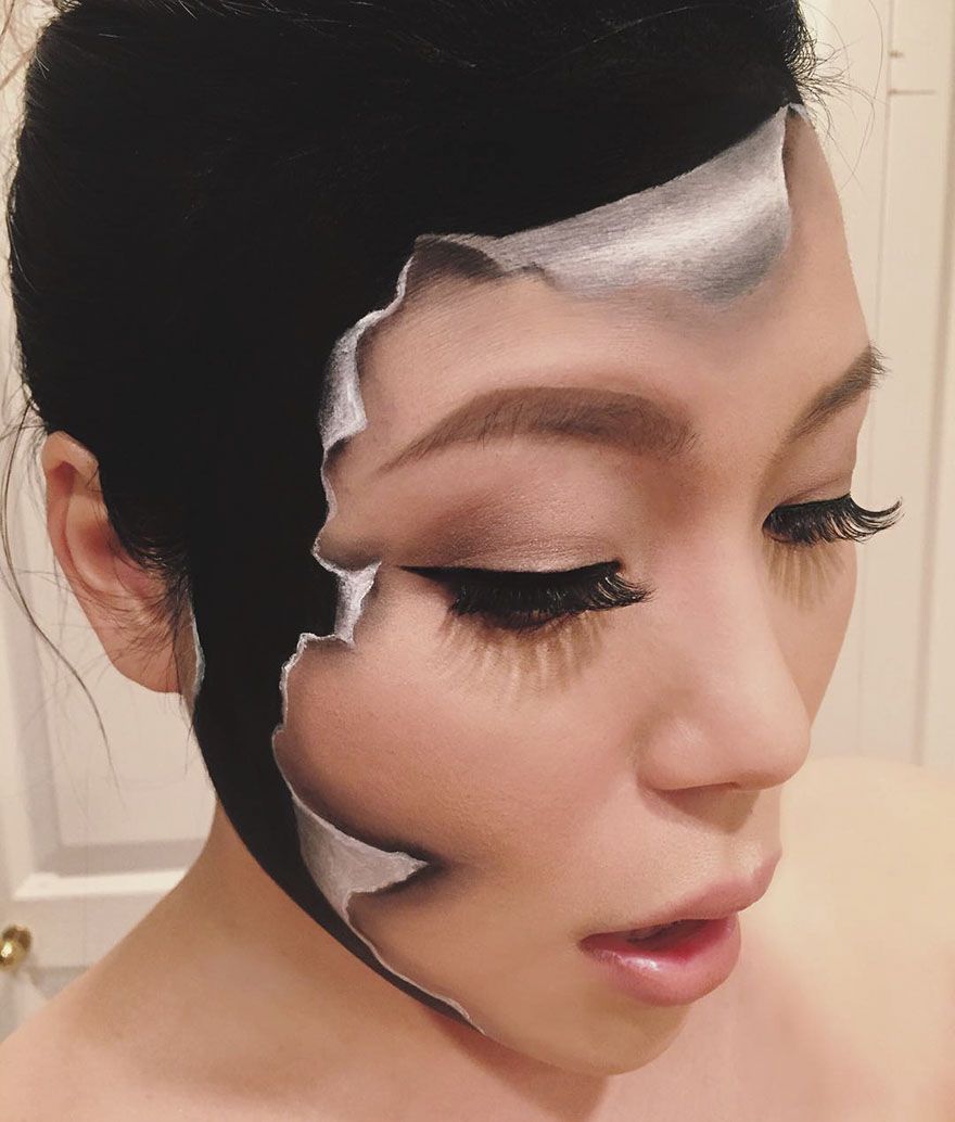 Optical-illusion-make-up-mimi-choi