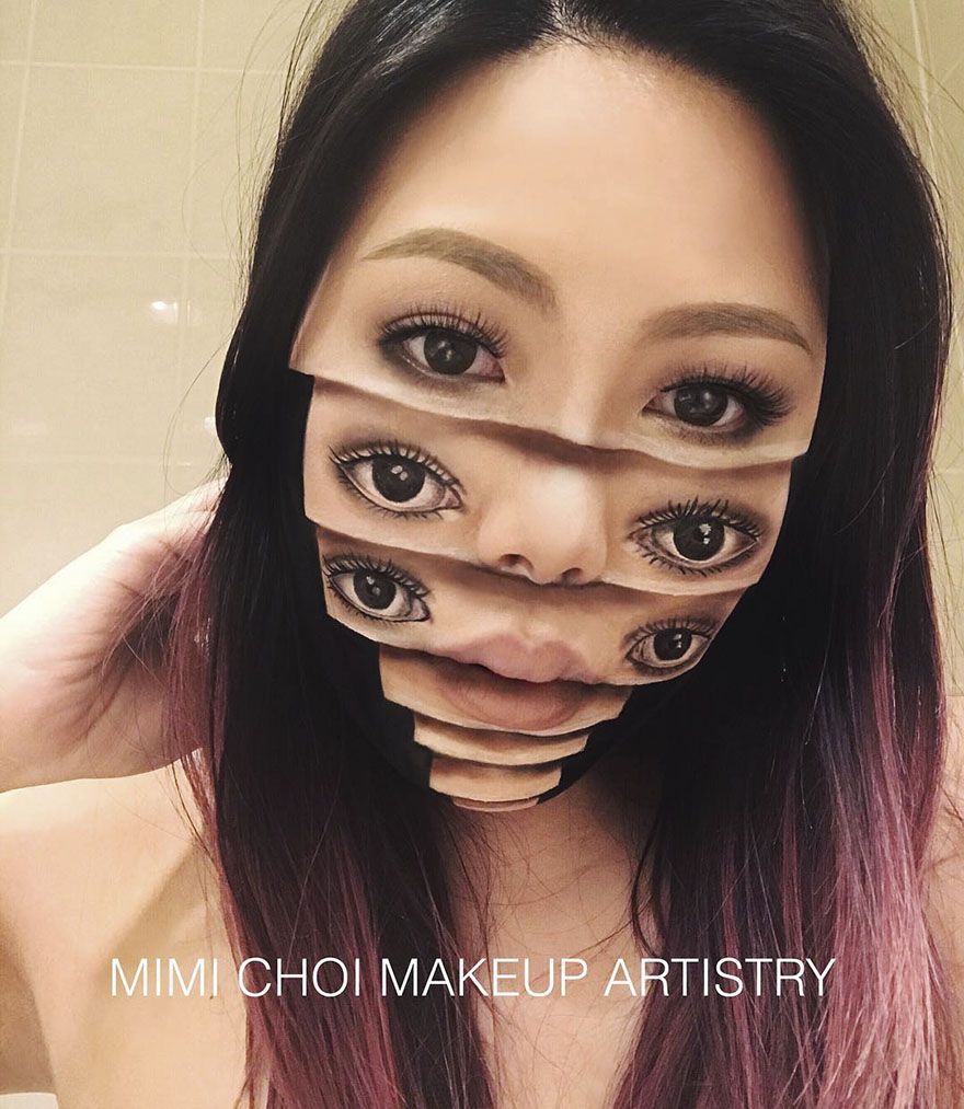 Optical-illusion-make-up-mimi-choi