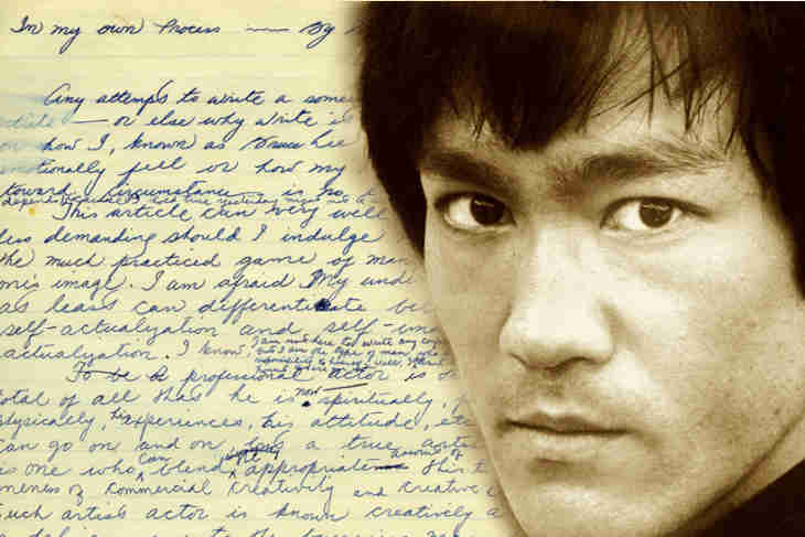 Dans des lettres non publiées, Bruce Lee décrit son propre processus d’éveil personnel