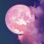 pleine lune rose en Balance