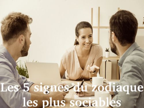 zodiaque les plus sociables