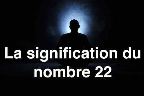 signification du nombre 22