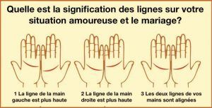 Selon la chiromancie, voici la signification des deux lignes qui s