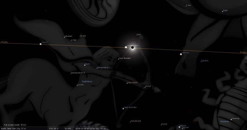 Eclipse solaire du 26 décembre 2019