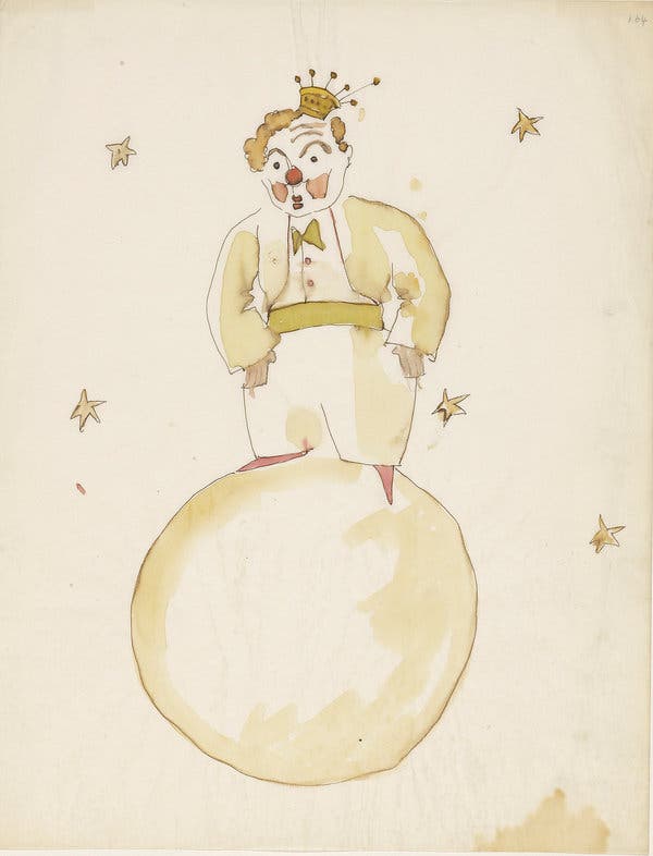 Petit Prince aquarelles