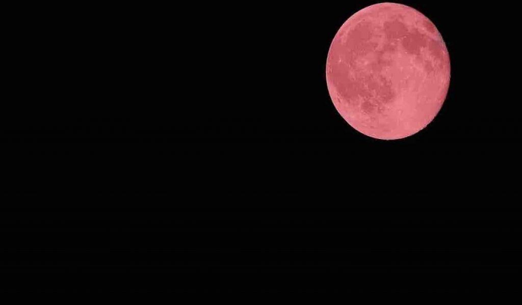 pleine lune rose d'avril 2020