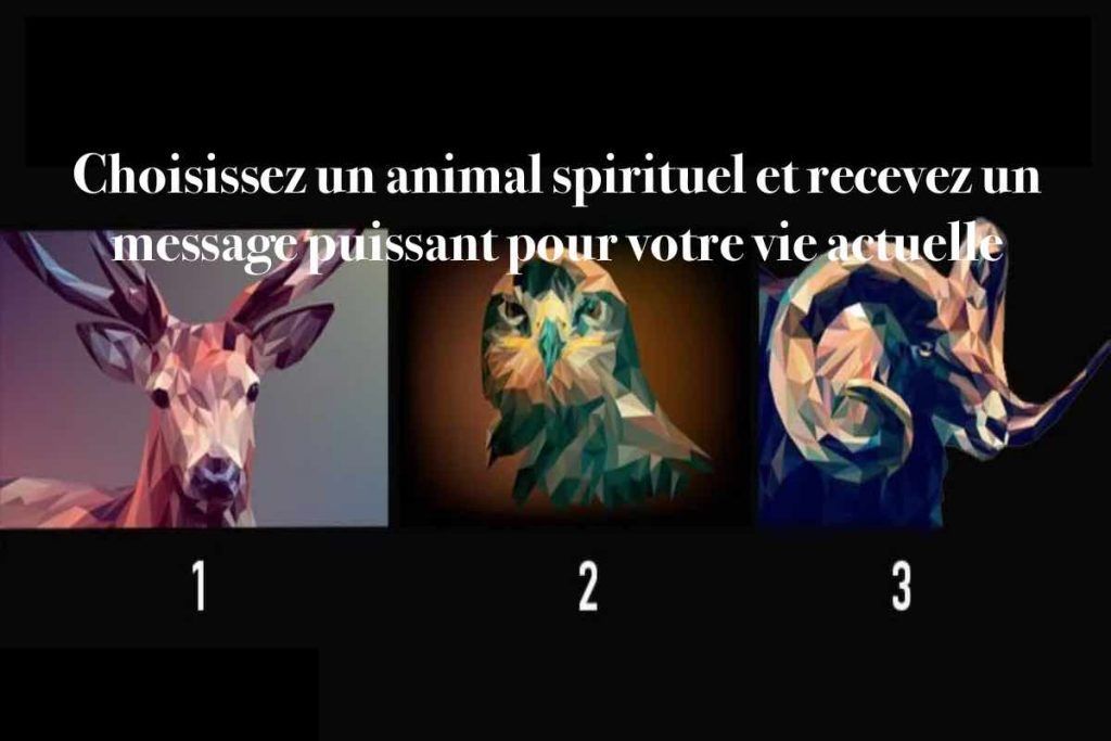 Choisissez un animal spirituel