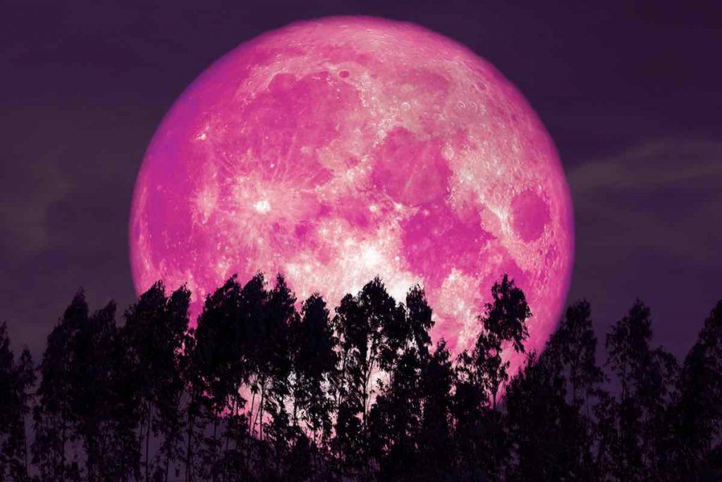 pleine lune aux fraises arrive le 5 juin 2020