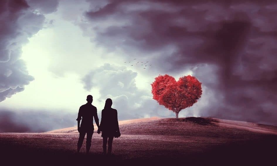 Bracelet Magnétique Couple En Obsidienne Noire - Attraction Mutuelle