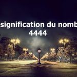 signification nombre 4444