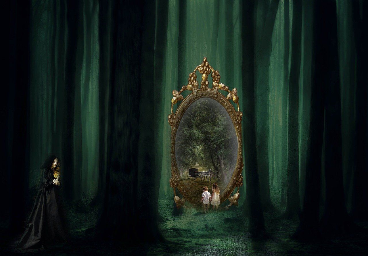 Esotérisme : les miroirs ne sont pas simplement nos reflets, ils sont ...