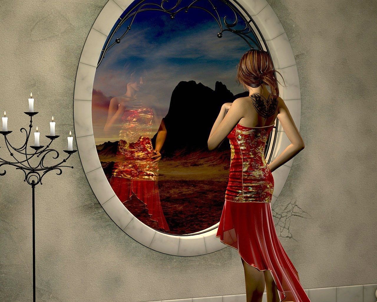 Esotérisme : les miroirs ne sont pas simplement nos reflets, ils sont ...