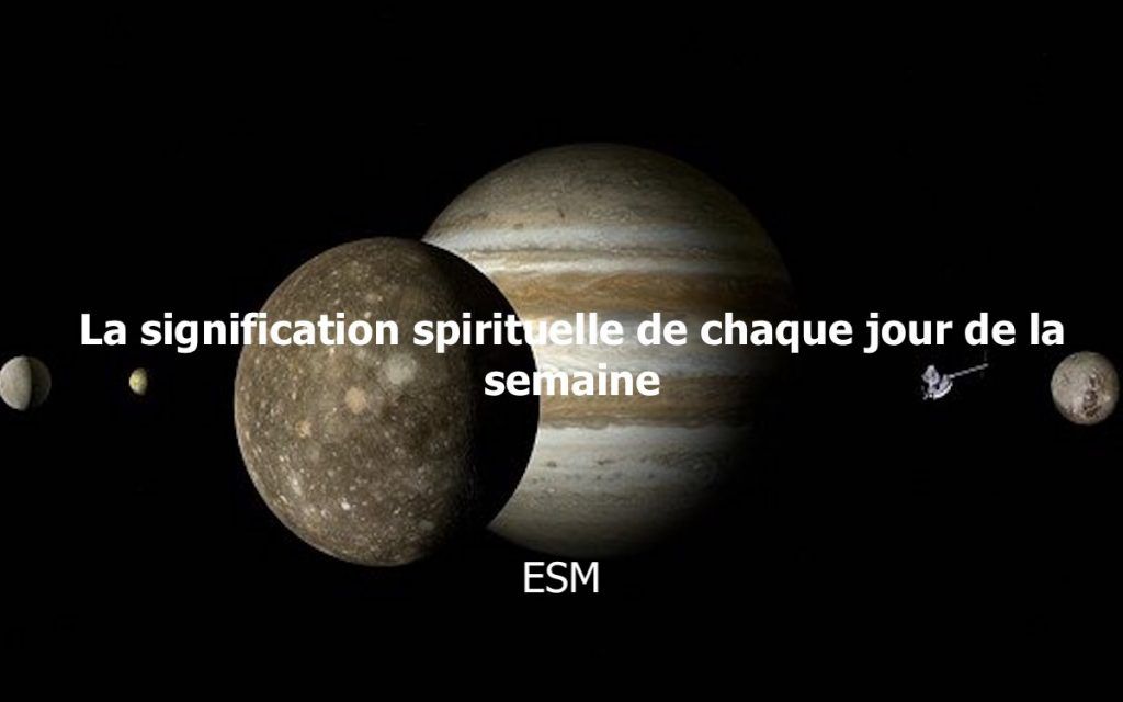 signification jour de la semaine