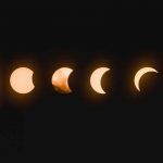 éclipse solaire de nouvelle Lune