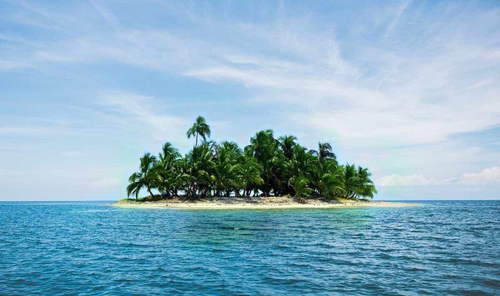 rester coincé sur une île déserte