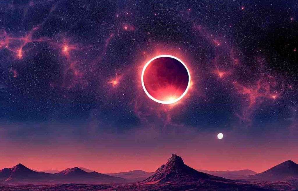 Éclipse Solaire en Balance 2023